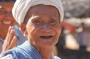 Smiling Cham Man - Photo Courtesy of Kok-Thay Eng